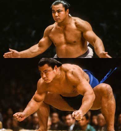太ってるけど筋肉あるお相撲さん