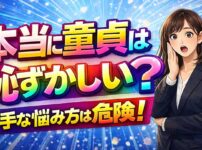 本当に童貞は恥ずかしい？そう感じた時の対処法と行動【要は感じ方次第】