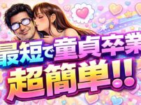 【最短で童貞卒業】童貞を捨てる方法は超簡単です【童卒したいなら必見】