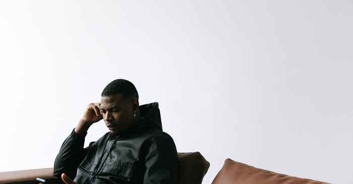 japanese man phone reading thinking