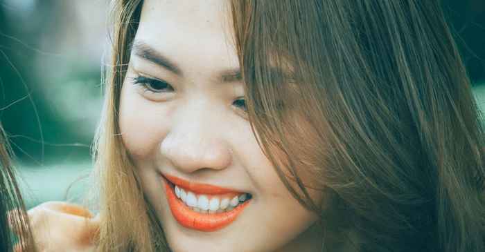 japanese woman smiling gentle kind