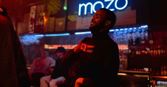 japanese man entering bar nightclub nervous hesitant first time