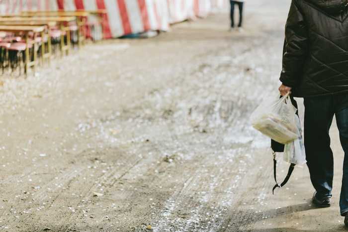 15 male walking back