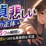 「童貞が悲しい」と泣ける夜の正体！涙が出る5つの瞬間と、その感情を味方につける方法