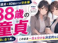 38歳童貞は40歳までが分水嶺！"まだ間に合う男"と"このまま一生"を分ける決定的な違い