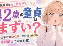 42歳で童貞はもう終わりか？人生後半戦に動く男と沈む男を分ける"最終局面の分かれ道"