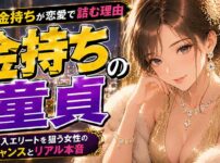 【高収入なのに童貞】お金持ちエリートが恋愛で動けなくなる理由と、童貞金持ちを狙う女性のチャンス